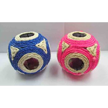 多孔麻繩球貓玩具( 1個裝 ), 中國製造