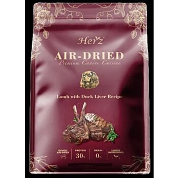 1公斤Herz 低溫風乾羊肉鴨肝狗糧     