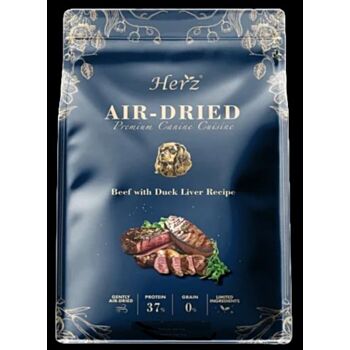 1公斤Herz 低溫風乾牛肉鴨肝狗糧   