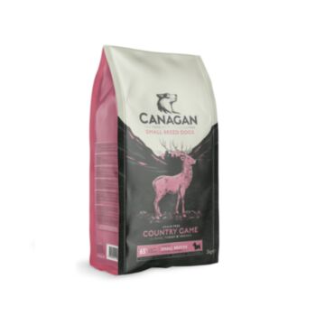 2公斤 Canagan Country Game Grain Free 無穀物鴨肉+鹿肉+兔肉小型全犬糧(SB)(田園野味), 德國製造  - 需要訂貨