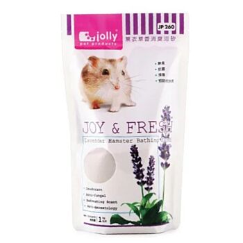 1公斤Jolly 薰衣草味小動物沖涼沙, 中國製造