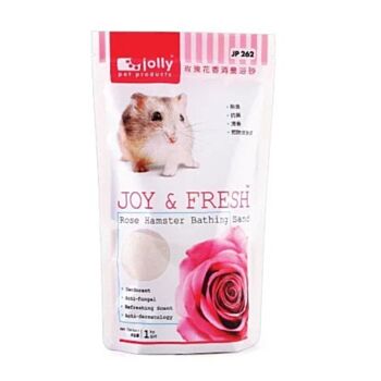 1公斤 Jolly 玫瑰味小動物沖涼沙, 中國製造