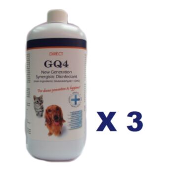 1公升 Direct 消毒殺菌液 GQ4 x3支特價 (到期日: 7-2028)