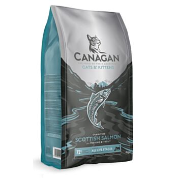4公斤 Canagan Grain Free Scottish Salmon 無穀物蘇格蘭三文魚全貓糧, 德國製造