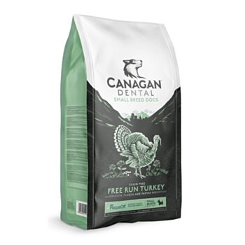 6公斤 Canagan Dental Small Breed Grain Free Free Run Turkey 無穀物火雞小型全犬糧(SB)(健齒配方), 德國製造  - 需要訂貨