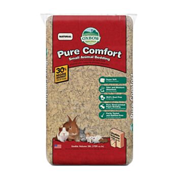 28公升 Oxbow Pure Comfort Small Animal Bedding 環保吸水紙棉 (原色), 美國製造