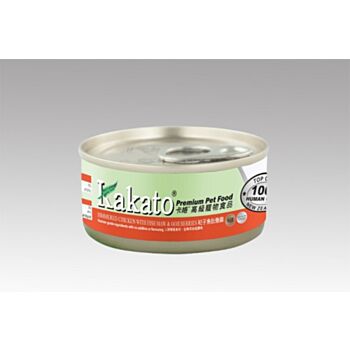 70克 Kakato 杞子魚肚燉雞貓狗罐頭