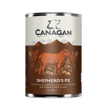 400克 Canagan Shepherd's Pie 無穀物羊肉主食狗罐頭, 歐盟製造