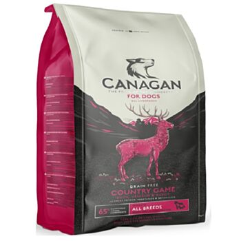 12公斤 Canagan Country Game Grain Free 無穀物鴨肉+鹿肉+兔肉全犬糧 (田園野味)  德國製造  (到期日: 8-2026)  特價發售
