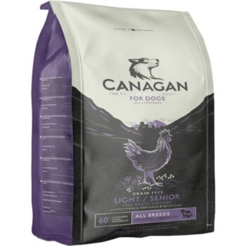 12公斤 Canagan Light/Senior Free-Run Grain Free 無穀物走地雞肉減肥老犬糧, 德國製造   - 需要訂貨