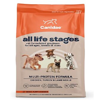 40磅 Canidae Chicken, Turkey, Lamb Meals  雞肉, 火雞, 羊肉, 魚天然全犬糧, 美國製造