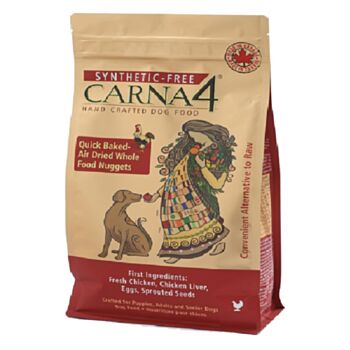 13磅CARNA4 天然雞肉烘焙風乾全犬糧, 加拿大製造  (優惠價 每包 $840)