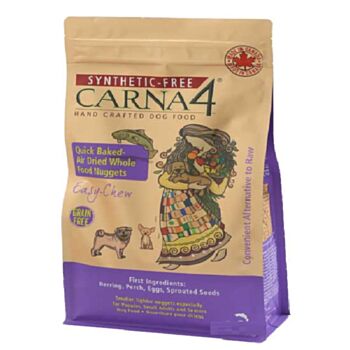 10磅 CARNA4 Quick Baked-Air Dried Whole Food Nugguts Herring 無穀物鯡魚烘焙風乾小型全犬糧(SB)  加拿大製造  - 需要訂貨