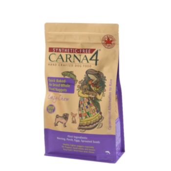 5磅 CARNA4 Quick Baked-Air Dried Whole Food Nugguts Herring 無穀物鯡魚烘焙風乾小型全犬糧(SB), 加拿大製造
