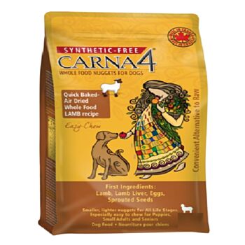 10磅 CARNA4 Quick Baked- Air Dried Whole Food Lamb Recipe 天然羊肉烘焙風乾小型全犬糧 (SB)  加拿大製造 - 需要訂貨