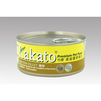 170克 Kakato Chicken Fillet 雞柳貓狗罐頭, 泰國製造