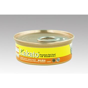 40克 Kakato 雞肉慕絲貓狗罐頭