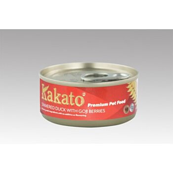 70克 Kakato 杞子燉鴨貓狗罐頭,金蕨系列