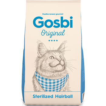 3公斤Gosbi 絕育及去毛球蔬果成貓糧, 西班牙製造  - 需要訂購