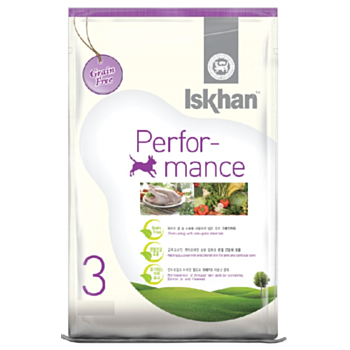 1.2公斤 Iskhan Grain Free Chicken Performance 無穀物雞肉活力成犬糧 (內有獨立包裝 300克x4包)(#3), 韓國製造 