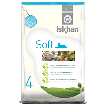 1.2公斤 Iskhan Chicken Soft Chew 益健軟粒雞肉天然全犬糧 (內有獨立包裝 300克x4包) (#4), 韓國製造