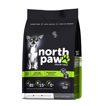 5.8公斤 North Paw Grain Free Chicken & Herring Small Breed  無穀物雞肉+鯡魚小型成犬糧(SB), 加拿大製造