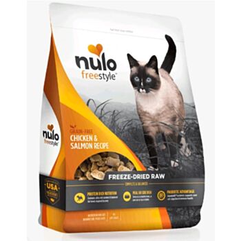 16安士 Nulo Freeze Dried Chicken & Salmon Recipe 無穀物凍乾雞肉三文魚貓糧, 美國製造