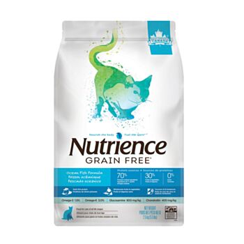 5.5磅 Nutrience Grain Free Ocean Fish 無穀物海洋魚 (七種魚) 全貓糧, 加拿大製造