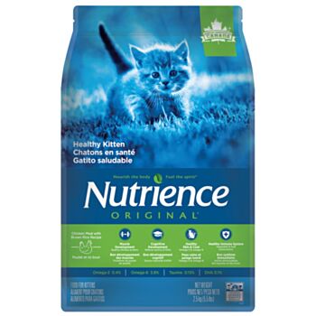 5.5磅 Nutrience Original Chicken & Brown Rice 天然雞肉糙米幼貓糧, 加拿大製造