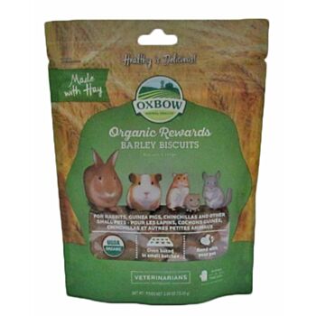 75克 Oxbow Organic Barley Biscuits 有機大麥餅乾小食, 美國製造