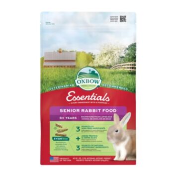 4磅 Oxbow Senior Rabbit Food 老年兔淨糧, 適合 5歲以上老年兔食用, 美國製造