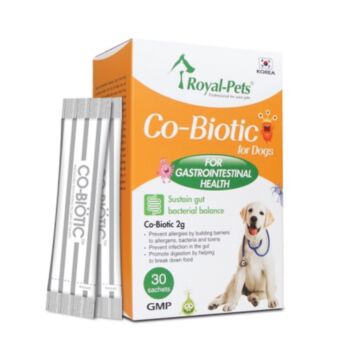 30小包 Royal-Pets Co-Biotic For Gastrointestinal Health 腸胃益生素, 狗食用, 韓國製造 (到期日: 7-2026)