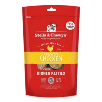 25安士 Stella&Chewys 無穀物雞肉凍乾生肉狗糧, 美國製造