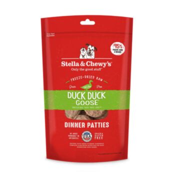 14安士 Stella&Chewys 無穀物鴨肉鵝肉凍乾生肉狗糧, 美國製造  - 需要訂貨