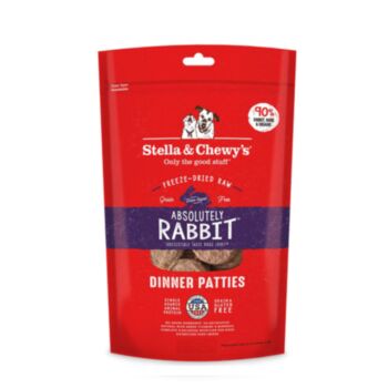 14安士 Stella&Chewys 無穀物兔肉凍乾生肉狗糧, 美國製造   - 需要訂貨