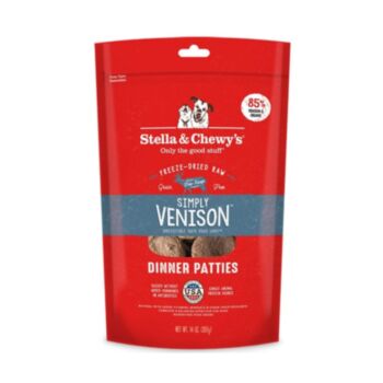 14安士 Stella&Chewys 無穀物單一蛋白鹿肉凍乾生肉狗糧, 美國製造   - 需要訂貨