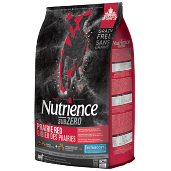 4磅 Nutience Sub-Zero Grain Free 無穀物紅肉海魚+凍乾鮮牛肝全犬糧(OB), 加拿大製造