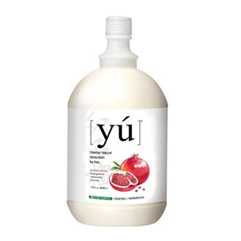4公升 YU 紅石榴豐盈貓狗沖涼液 , 台灣製造  - 需要訂貨