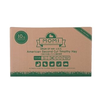 2.5公斤 Momi 2nd cut Timothy Hay, 二割提摩西牧草, 10公斤 (內有2.5公斤x4包 獨立包裝) 美國製造
