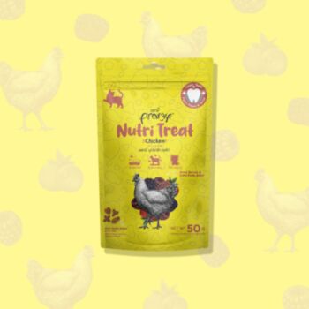 50克Pramy 雜莓雞肉潔齒貓小食