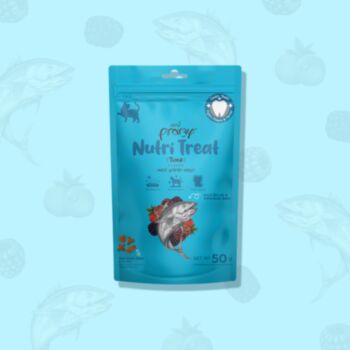 50克Pramy 雜莓吞拿魚潔齒貓小食