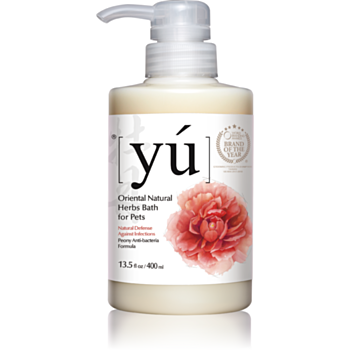 400毫升 YU 牡丹清香貓狗沖涼液, 台灣製造  (到期日: 10-2027)