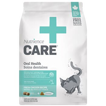 3.3磅 Nutrience Care Oral Health Chicken Recipe 無穀物雞肉口腔護理全貓糧, 加拿大製造