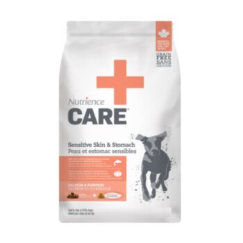 5磅 Nutrience Care Grain Free Sensitive Skin & Stomach 無穀物三文魚皮膚及腸胃護理全犬糧, 加拿大製造