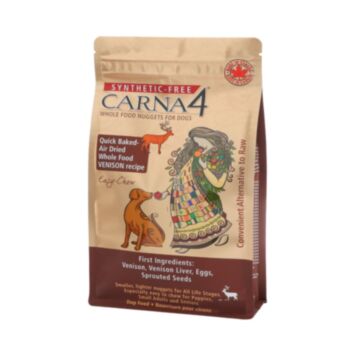 5磅 CARNA4 Quick Baked- Air Dried Whole Food Venison Recipe 天然鹿肉烘焙風乾小型全犬糧 (SB)  加拿大製造  - 需要訂貨