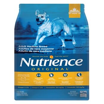 25磅 Nutrience Original Chicken Meal & Brown Rice 天然雞肉糙米成犬糧(OB), 加拿大製造