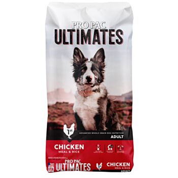 40磅 Ultimates Chicken & Brown Rice Adult 天然雞肉糙米成犬糧, 美國製造